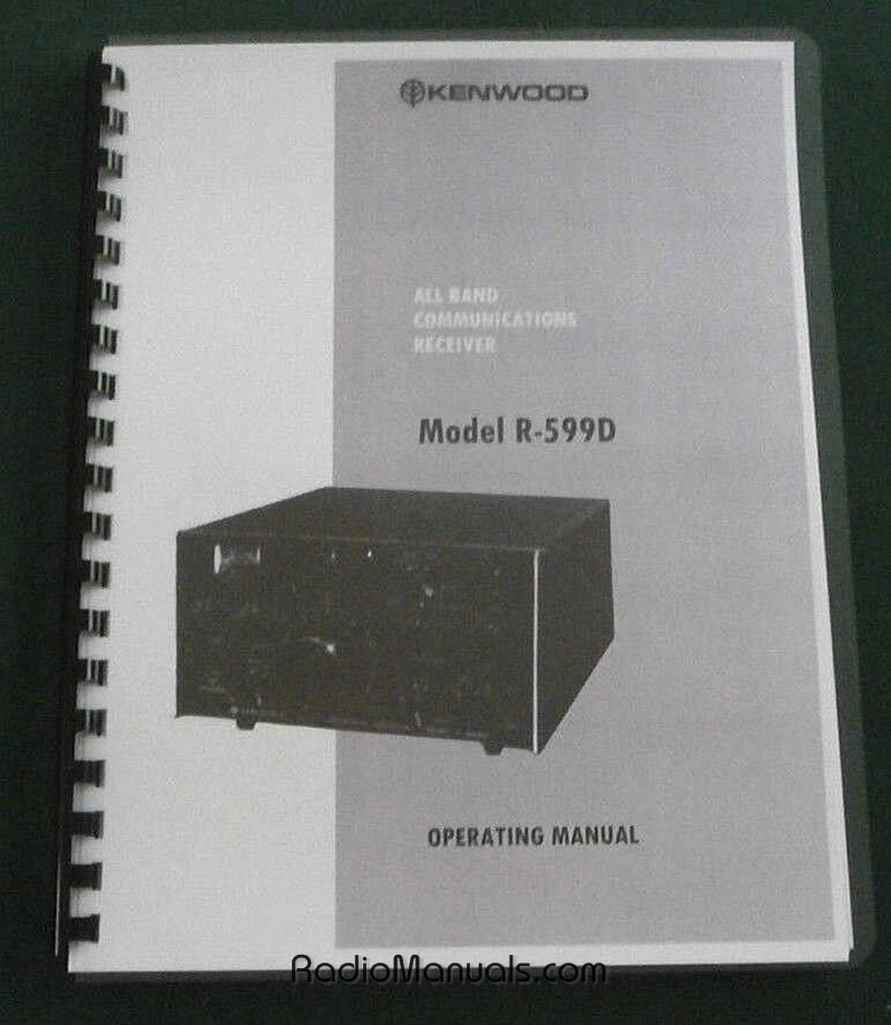 Kenwood R-599D Instruction Manual
